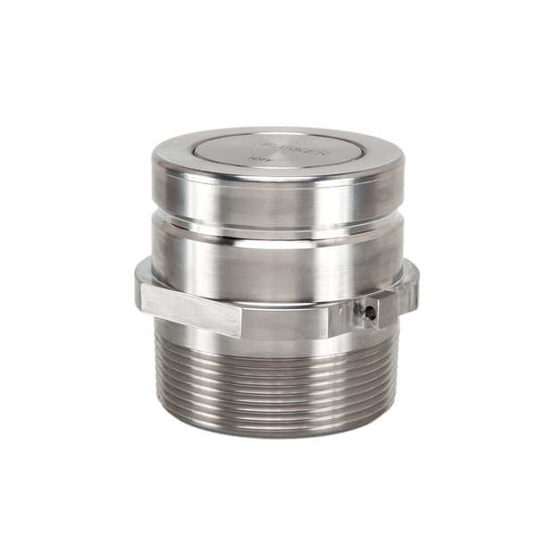 2" MNPT SS Non-Spill Quick Nipple