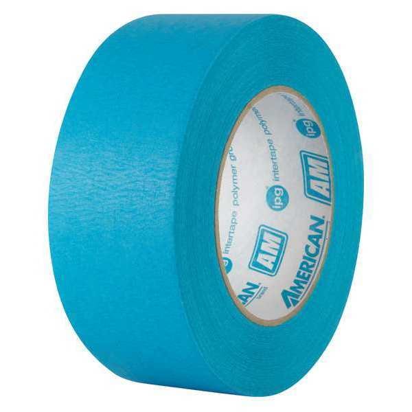 Pkaqu 24Mmx54.8M Am, Pk36, 0.94" W x 54.8" L, Aqua, Natural Rubber / Resin Adhesive, 36 PK