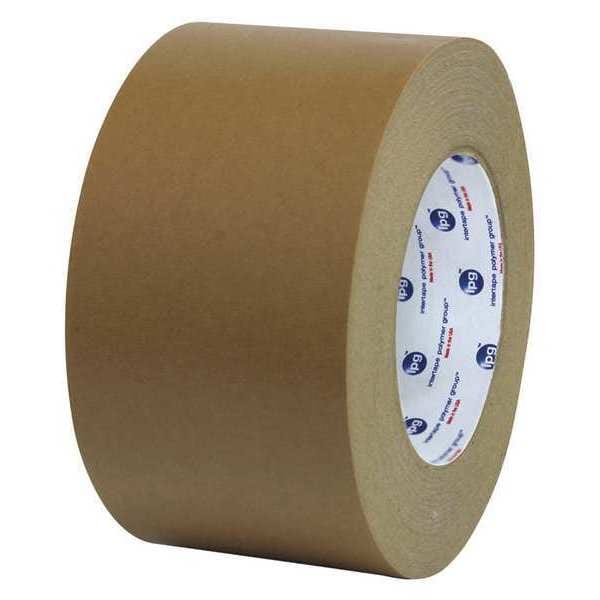 Pressure Sensitive Paper Tape, 2.83" W x 54.8" L, 6 mil Thick, Tan, Natural Rubber / Resin Adhesive