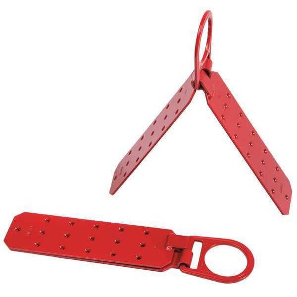 Roof Anchor, 20 1/2 in Length, 420 lb Weigth Capacity, Steel Anchor, 6,000 lb Tensile Strength