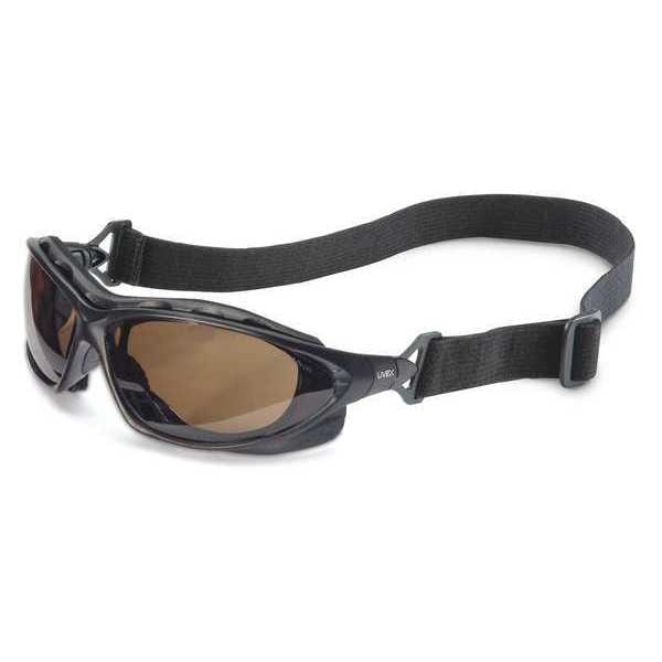 Safety Goggles, SCT-Gray Lens, Anti-Fog & Anti-Scratch, Non-Vented, Dielectric, Seismic Series