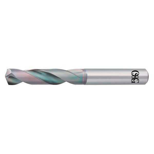 Screw Machine Drill Bit, #12 Size, 140  Degrees Point Angle, Solid Carbide, EgiAs Finish