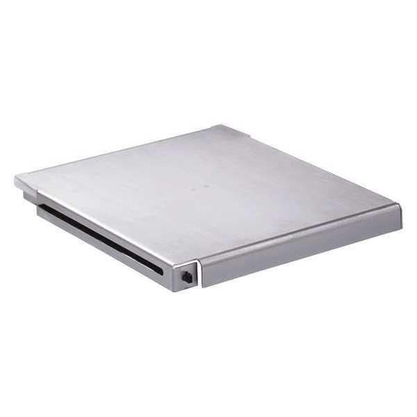 Heated Shelf, Steel, 12-45/64"Wx17"Dx1"H