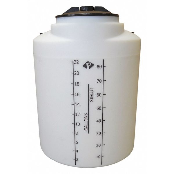 ProChem Process Chemical Storage Tank, Vertical, Closed Top, 25 gal.