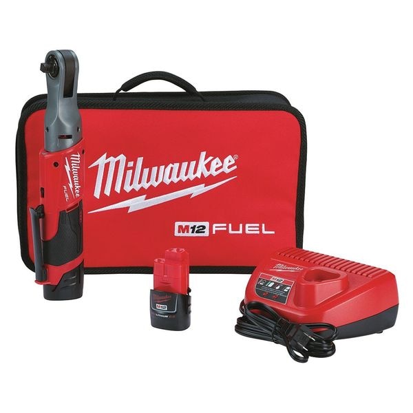 M12 FUEL 3/8" Ratchet 2 Battery Kit