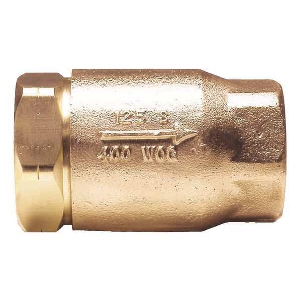 1/2" FNPT Cast Bronze Ball Cone Check Valve