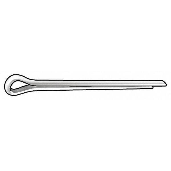 Cotter Pin, Ext Png, 3/16"Dx2-1/2" L, PK50