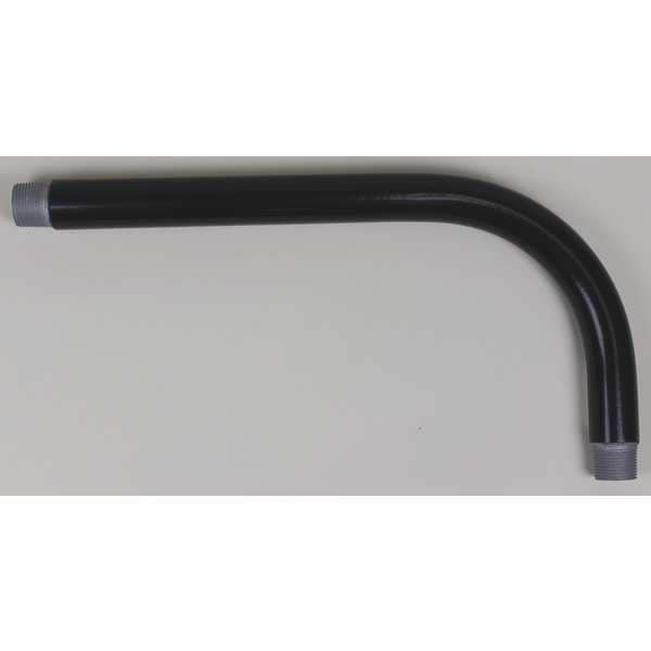 Conduit Fitting 90 Deg Elbow, 1 in, PVC, PVC Coated, Black