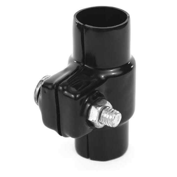 Conduit Fitting Coupling, 5 in, PVC, PVC Coated, Black