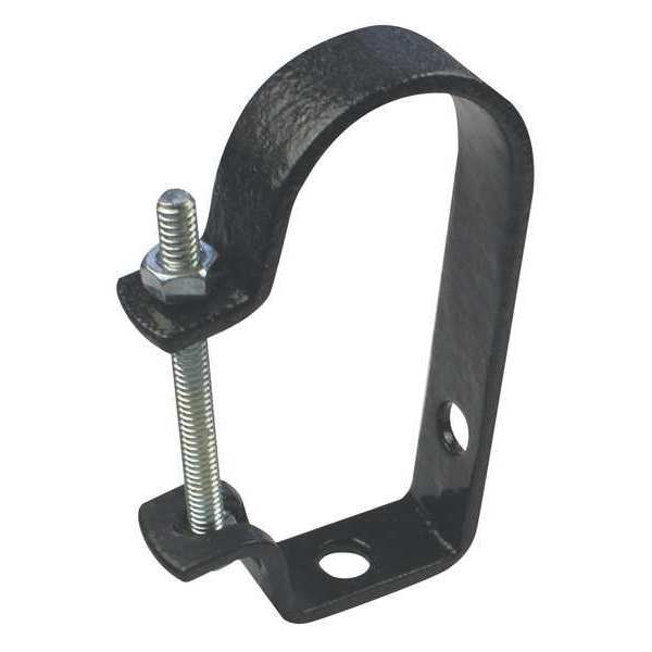Pipe Strap, 2 in., J-Hanger, PVC Coated