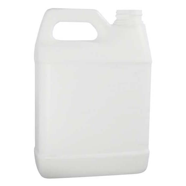 Jug, 1.92 L Capacity - mL, 64 fl oz Capacity - oz, Screw On Closure, HDPE, Integral Shoulder Handle