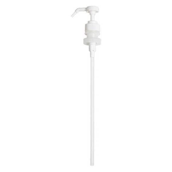 Hand Pump, White, Plastic, 14" H x 2" W