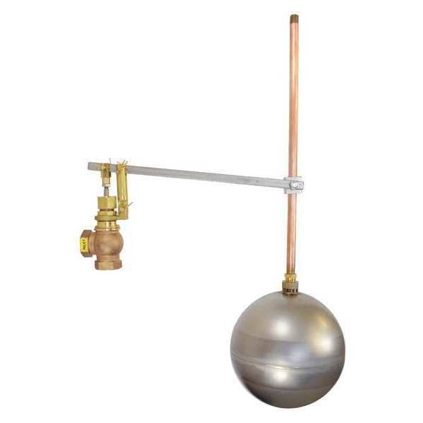 Float Valve, Bronze, FNPT Connection, 3/4"