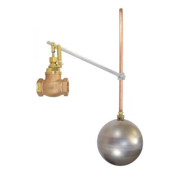 Float Valve, Bronze, FNPT Connection, 1/2"