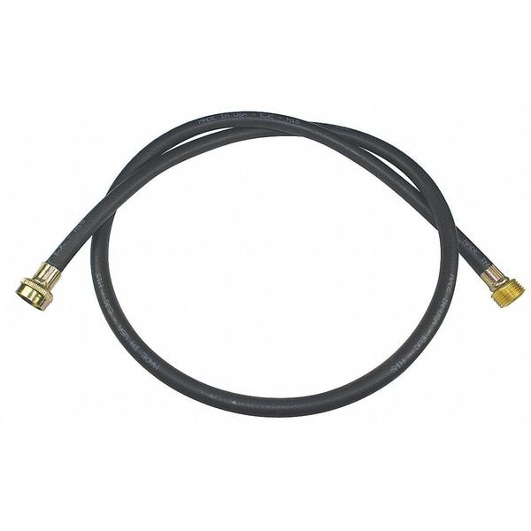 Wash Machine Hose, Male, Female, 5ft., PK2