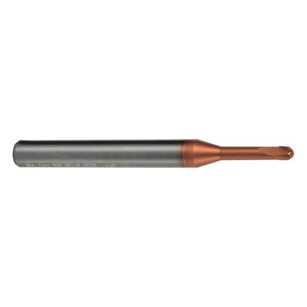 Ball End Mill, 2.00mm Dia, Carbide