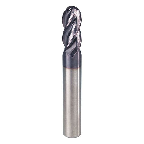 Ball End Mill, 3.00mm Dia, Carbide