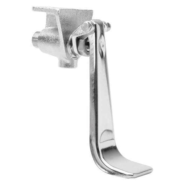 Bottom, Stainless Steel, Single Pedal Valve