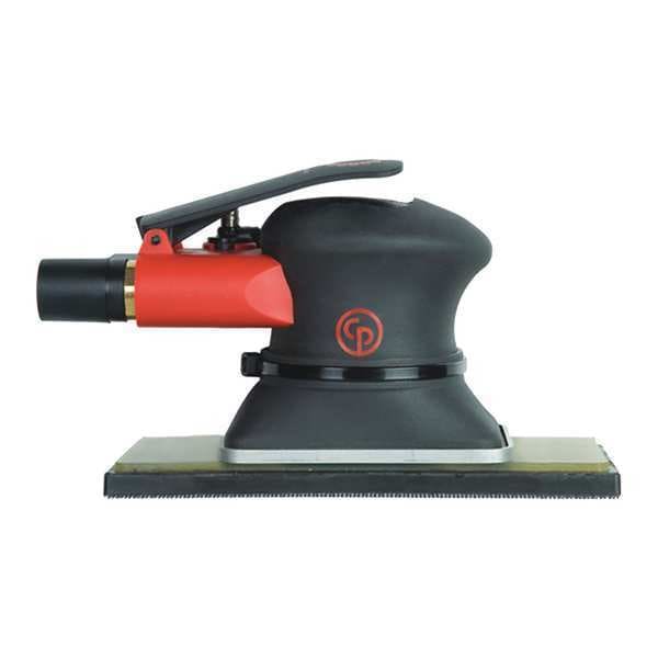 3 x 4-1/4 Inch Rectangle Pad Air Jitterbug Sander, Non-Vac, Hook & Loop, 0.28 HP / 210 W - 10000 RPM