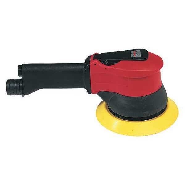 6" Air Orbital Sander 3/8" Orbit Dia 9000 rpm