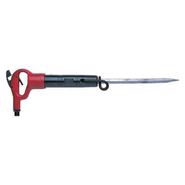 3/4 Inch Air Chipping Hammer, Hex Shank Shank, Stroke 2.07 in, Bore Diameter 1.1 in - 2400 BPM