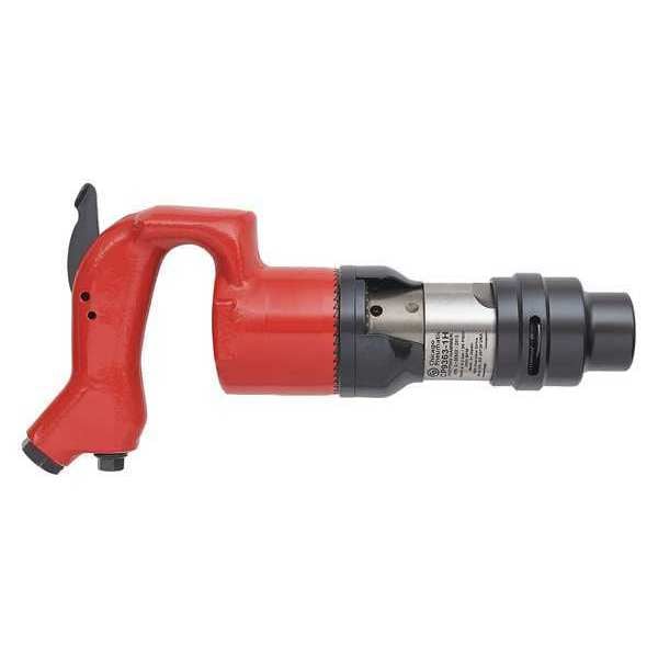 0.68 Inch Air Chipping Hammer, Round Shank, Stroke 0.98 in, Bore Diameter 1.14 in - 2750 BPM