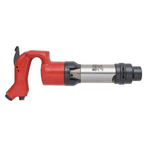 0.58 Inch Air Chipping Hammer, Hex Shank Shank, Stroke 2.52 in, Bore Diameter 1.14 in - 1750 BPM