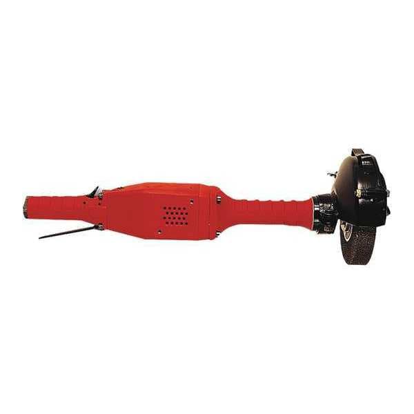 Straight Angle Grinder, 1/2 in Air Inlet, Heavy Duty, 6,000 rpm, 3.6 hp