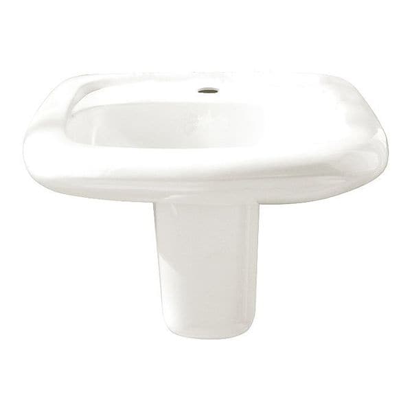 Bathroom Sink 1, Wall Hung, Vitreous China with EverClean
