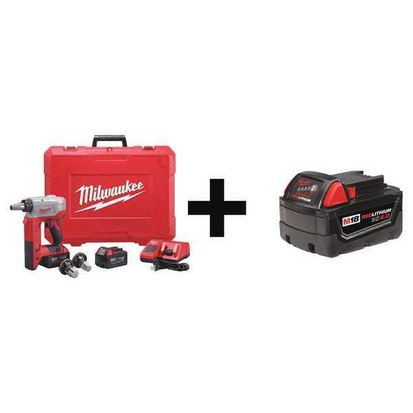 Expansion Tool Kit, 18V, 9-1/2 in. L