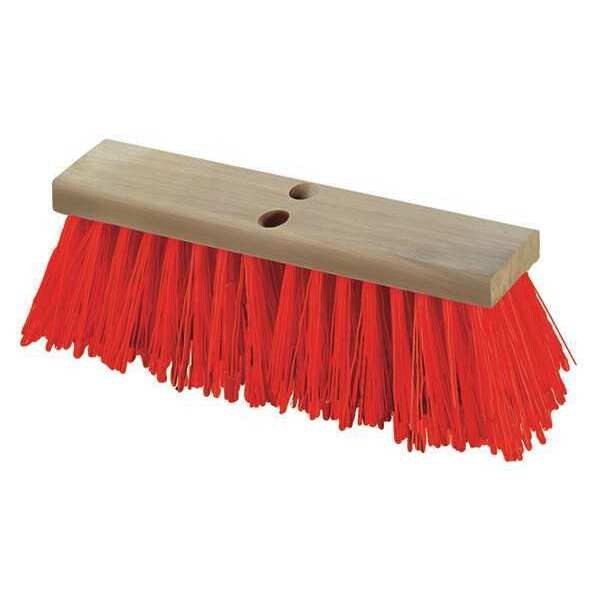 Flo-Pac, 16in, Heavy PP Sweep, Orange, PK12