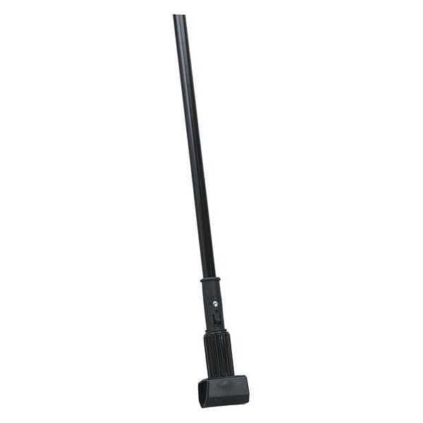60" Jaw Style Metal Mop Hndle, Blck, 60in, PK12, Metal