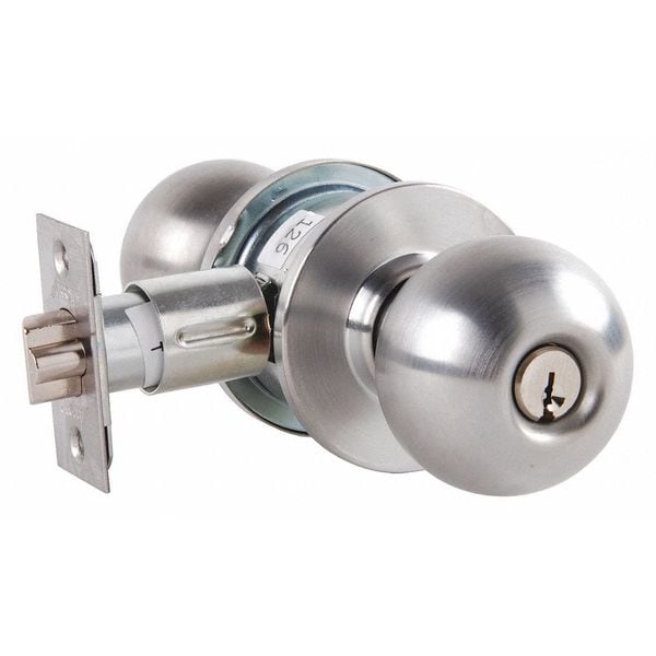Knob Lockset, Mechanical, Asylum