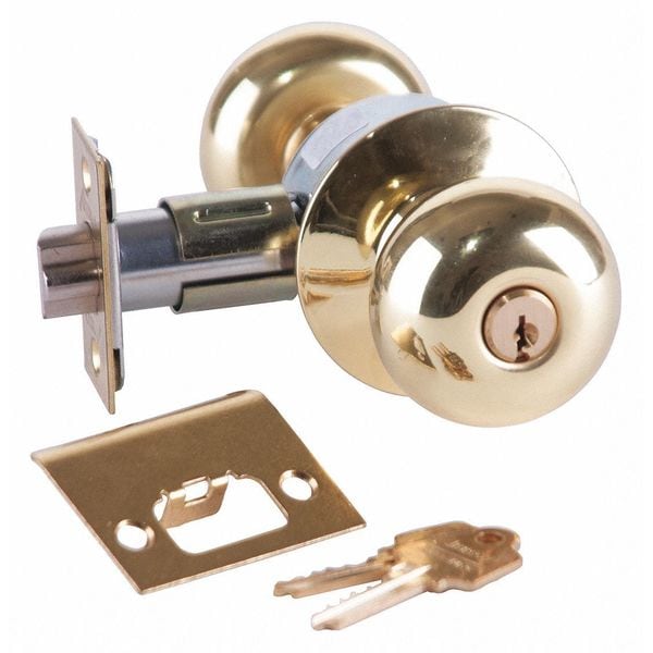 Knob Lockset, Mechanical, Entrance/Office