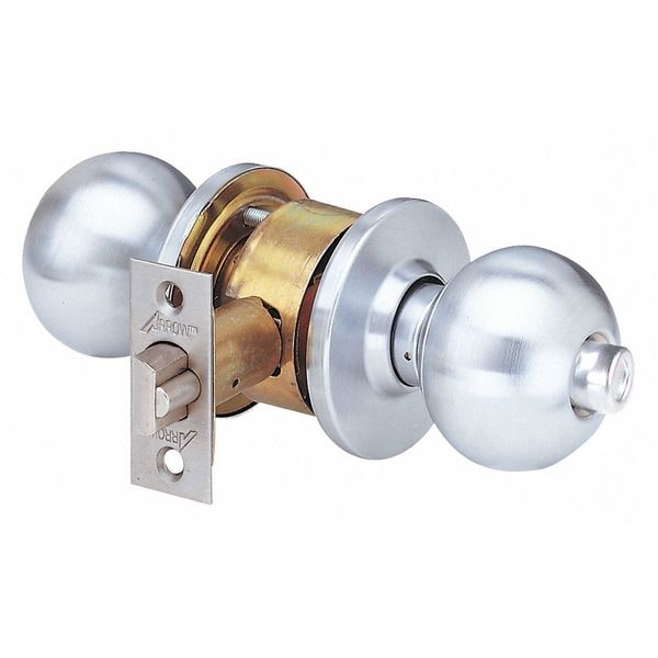 Knob Lockset, Mechanical, Privacy