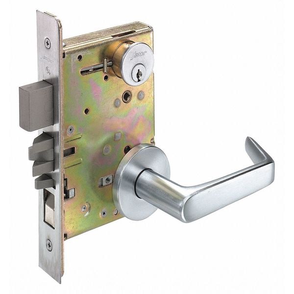Door Lever Lockset, Mechanical, Classroom