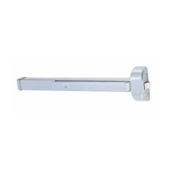 Rim Exit Device, Satin Aluminum, Passage