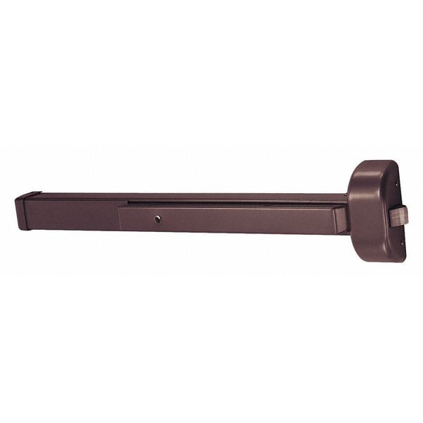 Rim Exit Device, Dark Bronze, Passage