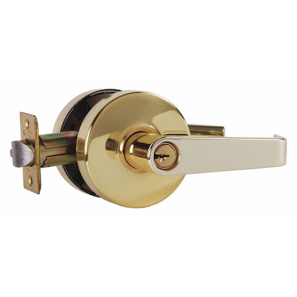 Door Lever Lockset, Mechanical, Storeroom