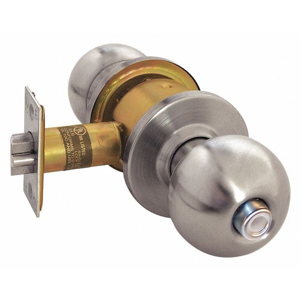 Knob Lockset, Mechanical, Privacy