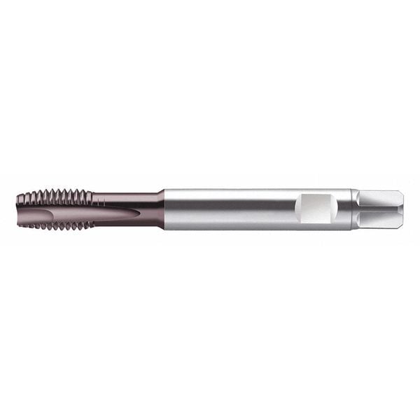 Spiral Point Tap, M24-3, Taper, Metric Coarse, 4 Flutes, Hard Lube