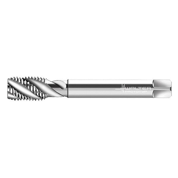 Spiral Flute Tap, 1-1/8"-8, Plug, UN, 5 Flutes, Uncoated