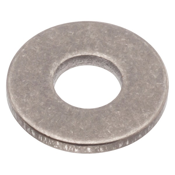 Flat Washer, For Screw Size #4 , Titanium Plain Finish, 5 PK