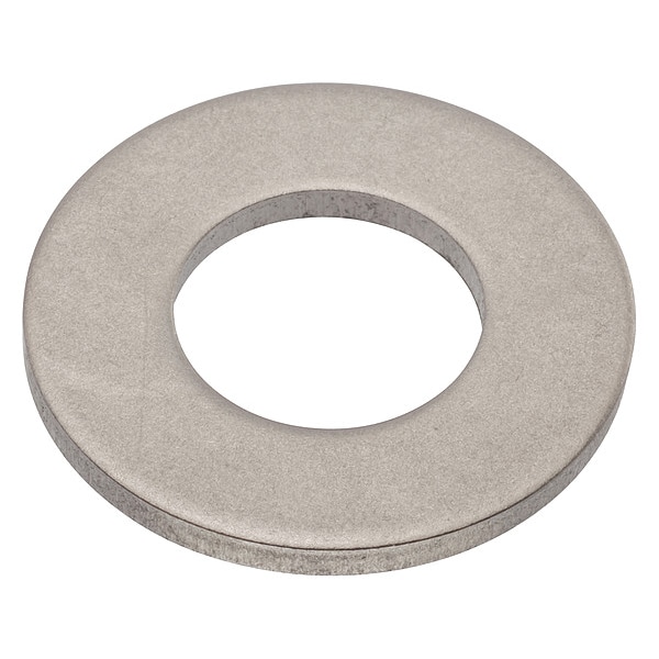 Flat Washer, For Screw Size 3/8 in , Titanium Plain Finish, 5 PK