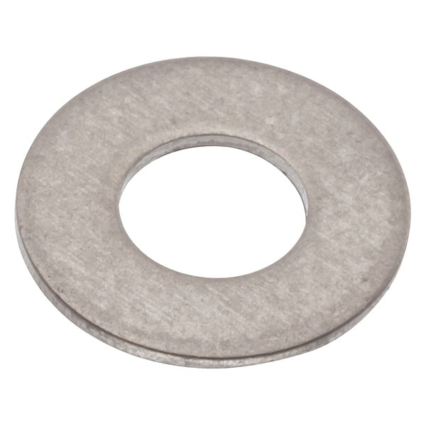Flat Washer, For Screw Size M3.5 , Titanium Plain Finish, 5 PK