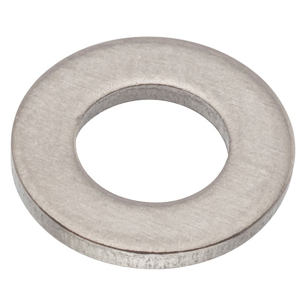 Flat Washer, For Screw Size M5 , Titanium Plain Finish, 5 PK
