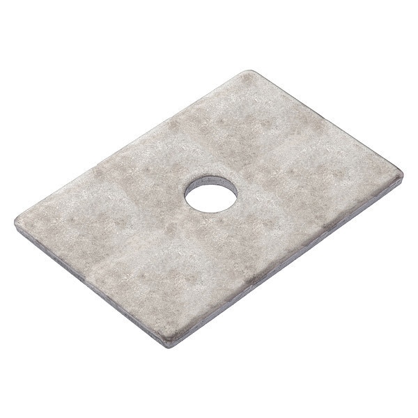 Square Washer, Fits Bolt Size 3/4 in , 18-8 Stainless Steel Plain Finish