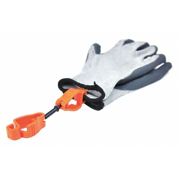 Glove Anchor Mount, 4"Lx1" W, Plastic, PK50