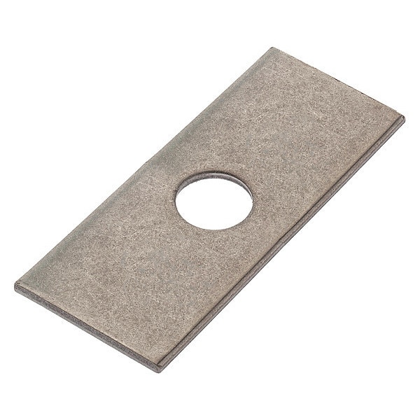 Square Washer, Fits Bolt Size 5/8 in , 18-8 Stainless Steel Plain Finish