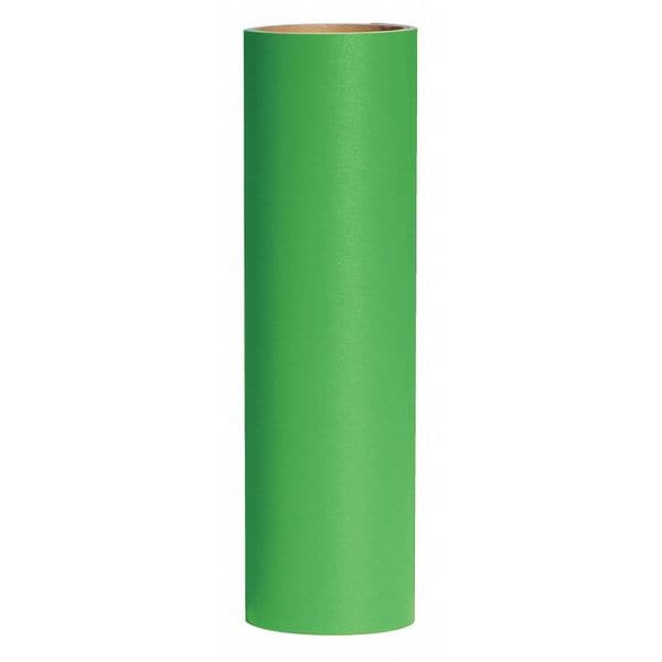 Shadow Marking Tape PVC, Backing: Paper Green, 12" W x 15 ft. L, 4 mil Thick